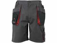 Terrax Workwear Pullover & Shorts Short Hose grau/schwarz/orange