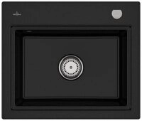 Villeroy & Boch K&uuml;chensp&uuml;le Subway Style 60 S Premiumline J0 Chromite mit