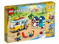 LEGO® Konstruktions-Spielset Creator 31138 - Strandcampingbus, (556 St),...