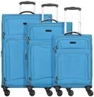D&N Trolleyset Travel Line 9204, 4 Rollen, (3-teilig, 3 tlg), Polyester
