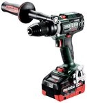 metabo Akku-Bohrschrauber BS 18 LTX-3 BL I, 18 V, Metal 2 x 5,5 Ah LiHD in...