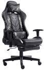 TRISENS Gaming-Stuhl Leo Gaming Stuhl mit Fu&szlig;st&uuml;tze und 4D-Armlehnen chair