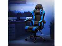 ML-DESIGN Gaming-Stuhl Massage Bürostuhl mit Armlehne Verstellbar Ergonomischer
