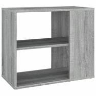 vidaXL Mehrzweckregal NA Regal Beistelltisch Grau Sonoma 60x30x50 cm Spanplatte