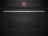 BOSCH Einbaubackofen Serie 8 CBG7341B1, mit Teleskopauszug nachr&uuml;stbar,...