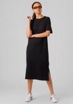 Vero Moda Shirtkleid VMMOLLY SS OVERSIZE CALF DRESS NOOS Baumwolle, regular fit