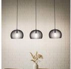 Lindby H&auml;ngeleuchte Jusra, Metall, Schwarz IP20, 3 x 15 W LED