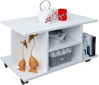 VCM Couchtisch Findula 40x80x40cm, Holz Couchtisch