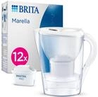 BRITA Wasserfilter Marella, inkl. 12 MAXTRA PRO ALL-IN-1 Filterkartusche