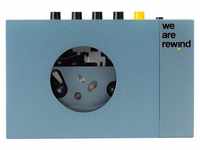 We Are Rewind Tragbarer Kassettenspieler mit Bluetooth Kassetten Player (Bluetooth)