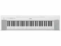 Yamaha Home-Keyboard Piaggero, NP-15WH, weiß, mit 61 Tasten, inklusive...