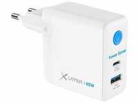 XLAYER Power Saver 65W USB-C GaN mit Strom-Stopp-Funktion Schnellladegerät