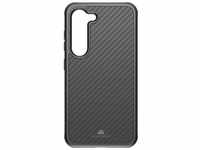 Black Rock Handyhülle Cover Robust Carbon" für Samsung Galaxy S23, Schwarz