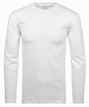 Langarmshirt RAGMAN, Herren, Gr. 3XL, wei&szlig;, Jersey, Baumwolle, regular fit,