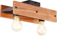 Brilliant Deckenleuchte Calandra, ohne Leuchtmittel, E27, Metall/Holz,...