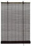 Doppelrollo Gardinia, Bambus rollo schoko 80x160, 80 x 160 cm, GARDINIA
