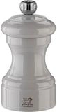 PEUGEOT Pfefferm&uuml;hle BISTRO 10cm Hellgrau Buchenholz Lackiert Stahlmah Manuell