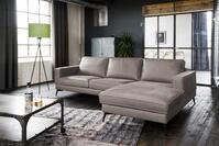 KAWOLA Ecksofa BLOOM, Couch L-Form rechts oder links Leder verschiedene Farben