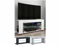 VCM TV-Board TV Lowboard Fernsehschrank Konsole Plexalo XL