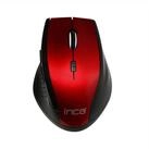 INCA Inca Maus kabellos Bluetooth Optisch 1600 DPI Wireless Funkmaus Maus rot