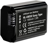 H&auml;hnel Fototechnik H&auml;hnel Fototechnik HL-XW50 Kamera-Akku ersetzt...