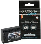 Patona Akku f&uuml;r die Sony Alpha 7 III 7R 6600 9 und 9R Kamera-Akku NP-FZ100...