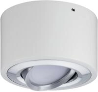 Paulmann LED Deckenspot Argun, LED fest integriert, Warmwei&szlig;