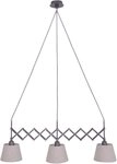 n&auml;ve Pendelleuchte ADRIENNE, ohne Leuchtmittel, w: 52-86cm nature 3x E27 max.