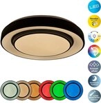 n&auml;ve LED Deckenleuchte Monterey, CCT - &uuml;ber Fernbedienung, Farbwechsel, dimmbar