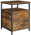VASAGLE Nachttisch Boxspringbett, 45 x 45 x 60 cm, Beistelltisch,