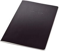 Sigel Notizbuch Notizheft Conceptum A4 64 Seiten Softcover liniert 80g black