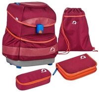 Finkid Schulranzen Buddy Classic (4tlg., inkl. Sportbeutel, Schlamperrolle,