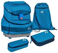 Finkid Schulranzen Buddy Classic (4tlg., inkl. Sportbeutel, Schlamperrolle,