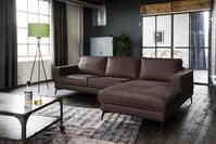 KAWOLA Ecksofa BLOOM, Couch L-Form rechts oder links Leder verschiedene Farben
