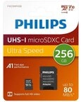 Philips Philips microSD Speicherkarte Ultra Speed 256 GB U1 Speicherkarte (256 GB,