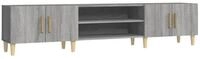 vidaXL TV-Schrank NA TV-Schrank Grau Sonoma 180x31,5x40 cm Spanplatte
