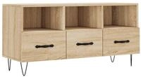 vidaXL TV-Schrank TV-Schrank Sonoma-Eiche 102x36x50 cm Holzwerkstoff (1-St)