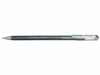 Pentel Gel-Tintenroller Dual Metallic Glitzer 0,5mm metallic-silber schwarz,...