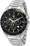 MASERATI Quarzuhr Maserati R8873612042 Traguardo Chronograph Herrenuhr 45mm 10ATM