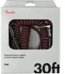 Fender Instrumentenkabel, Professional Coil Cable Red Tweed 9 m -...