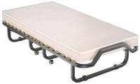 KOMFOTTEU G&auml;stebett Einzelbett klappbar, 4 Universalrollen, 90&times;200 cm