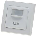 ChiliTec Schalter Bewegungsmelder 160&deg; Unterputz 1-fach Rahmen UP 55x55mm Wei&szlig;