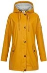 Regenjacke ANKERGLUT "Friesennerz ANKERGLUT HVN", Damen, Gr. 34 (XS), gelb, Web,