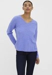 Vero Moda V-Ausschnitt-Pullover VMCREWLEFILE LS V-NECK BLOUSE NOOS