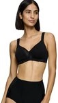 Triumph B&uuml;gelloser BH Modern Lace+Cotton Spitzeneins&auml;tze, starker Halt ohne...
