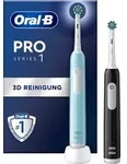 Oral-B Elektrische Zahnb&uuml;rste PRO Series 1 Doppelpack, Aufsteckb&uuml;rsten: 2 St.,