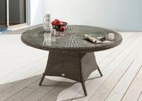 Destiny Gartentisch LUNA (1-St., &Oslash;120x75 cm), (120x75 cm), Aluminium,...