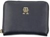 Tommy Hilfiger Equestrian Geldb&ouml;rse, Eleganter blauer Damengeldbeutel mit 5 F&auml;chern