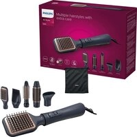 Philips Warmluftb&uuml;rste AirStyler Series 5000 BHA530/00, mit Ionen-Technologie,