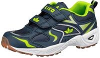 Hallenschuh LICO "Sportschuh Bob V", Jungen, Gr. 36, blau, Synthetik, Schuhe